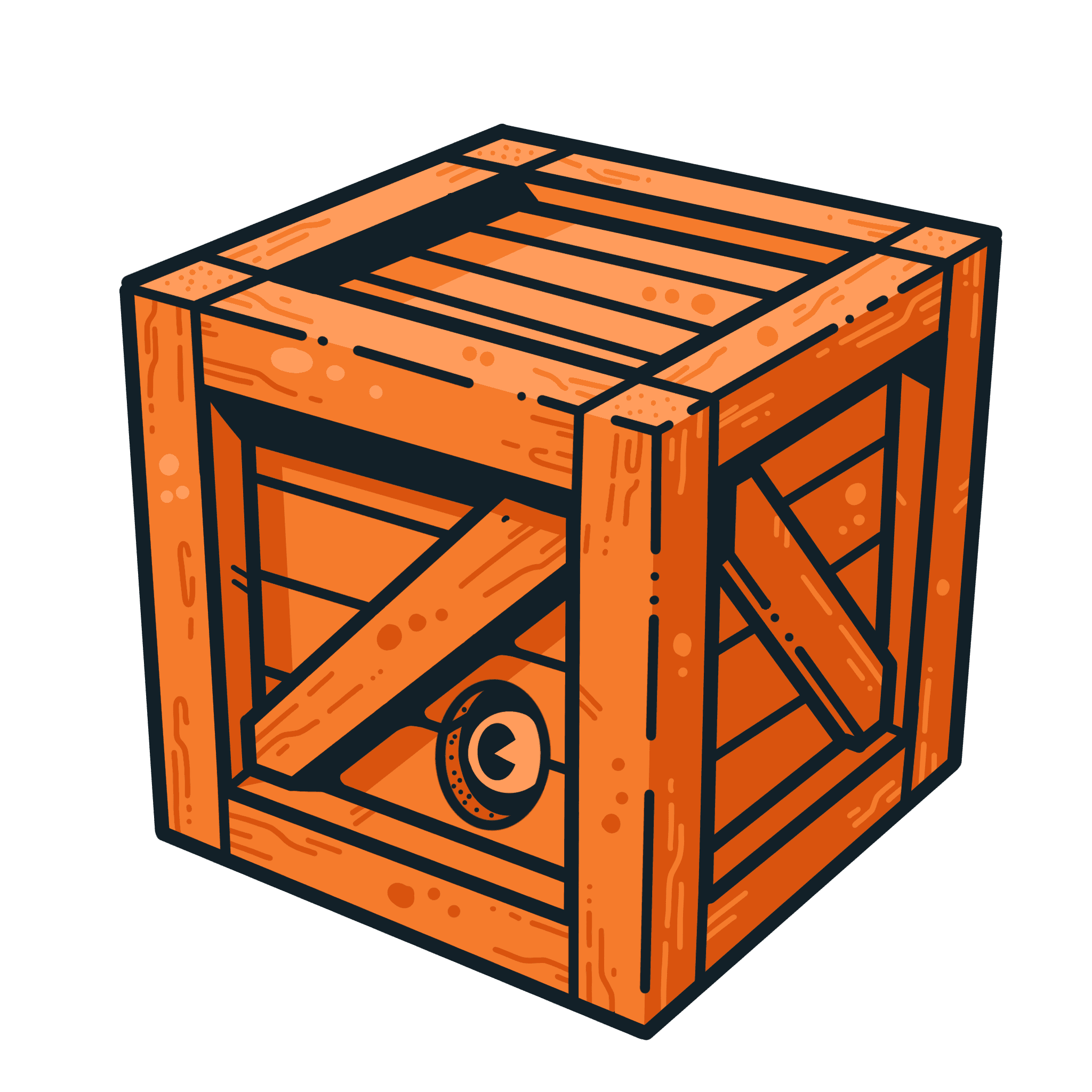 Farmer's Dozen Peach Box